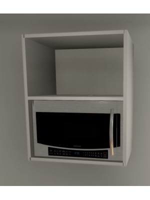 Microwave Cabinet with Shelf
